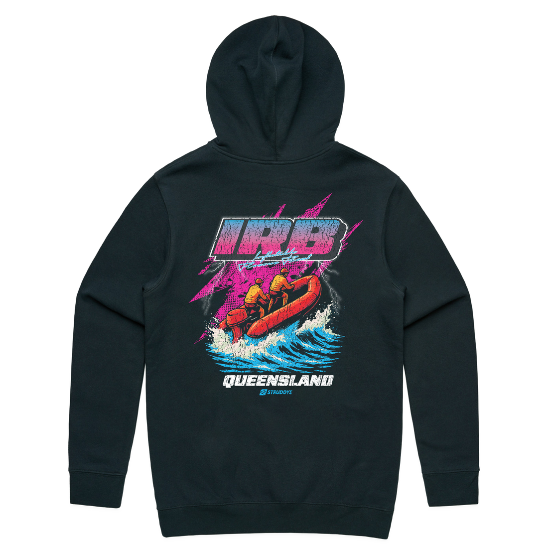 IRB QUEENSLAND NAVY HOODIE