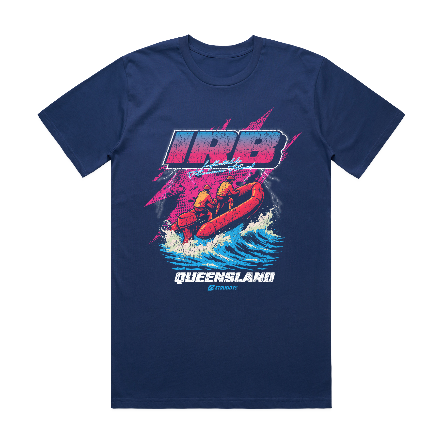 IRB QUEENSLAND CLASSIC COBALT TEE