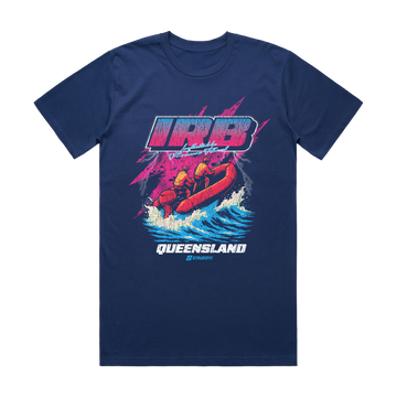 IRB QUEENSLAND CLASSIC COBALT TEE