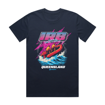 IRB QUEENSLAND CLASSIC MIDNIGHT BLUE TEE