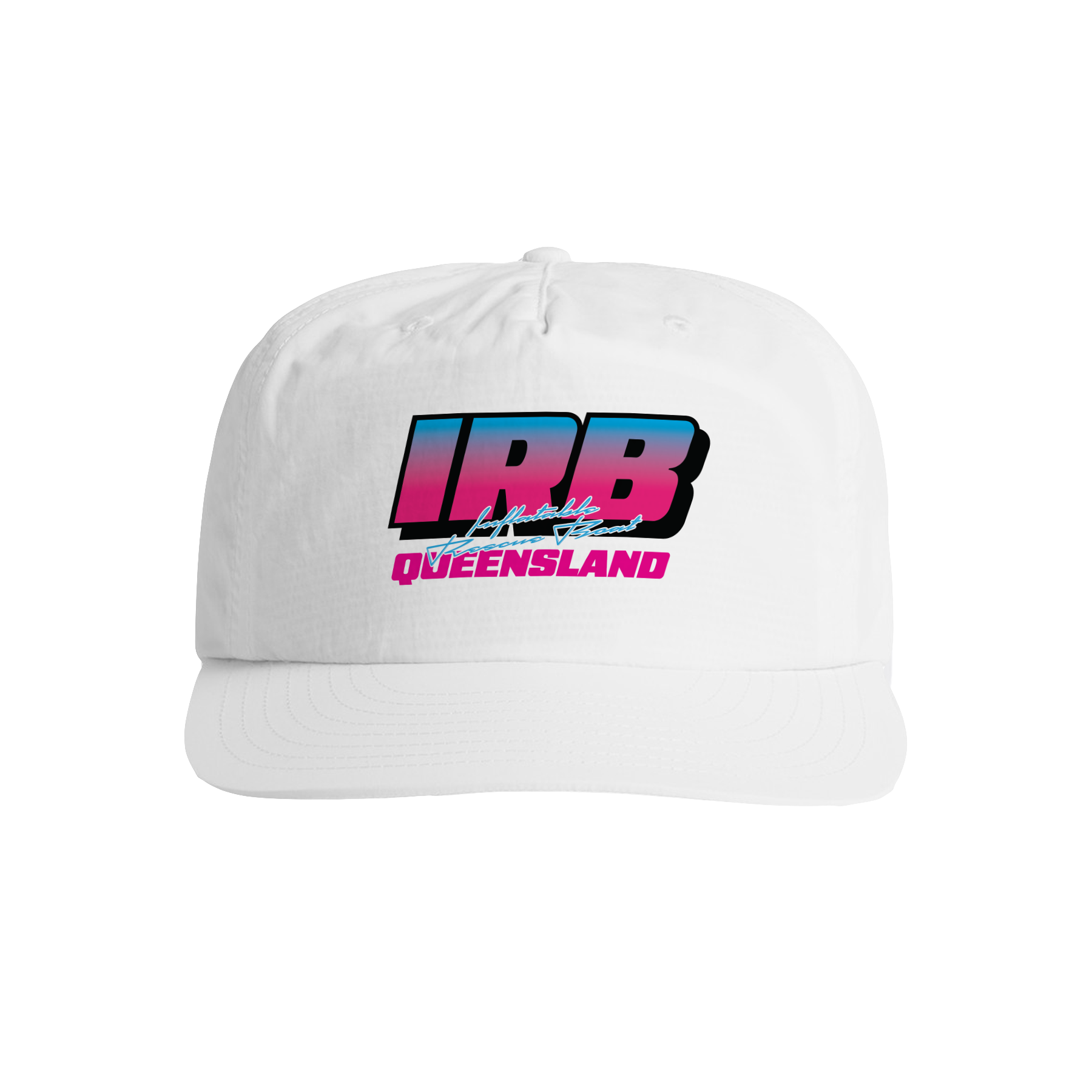 IRB QUEENSLAND WHITE SURF CAP