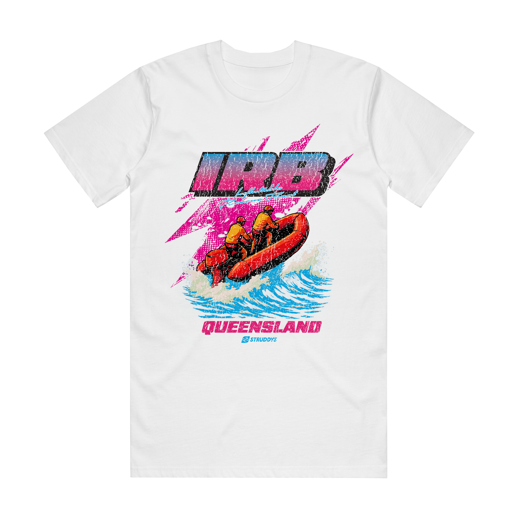 IRB QUEENSLAND CLASSIC WHITE TEE
